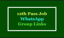 12th Pass Jobs WhatsApp Group Links 2025