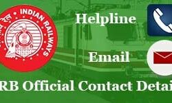RRB Official Websites, Helpline Numbers, Email IDs: Check for Any Inquiry