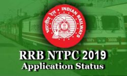 RRB NTPC Application Status