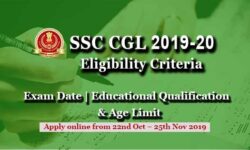 SSC CGL Eligibility Criteria 2021: Age Limit, Educational Qualification