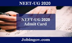 NEET Admit Card 2020: Release Date & Important Documents