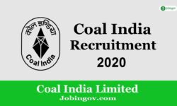Coal India Recruitment 2020: Apply Online for 6600 Vacancies
