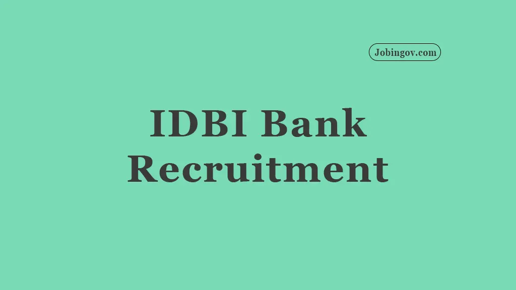 idbi-bank-recruitment-2021