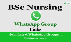 BSc Nursing WhatsApp Group Links 2022