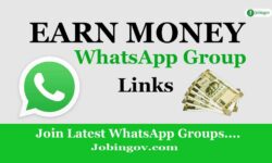 Active Earn Money WhatsApp Group Links