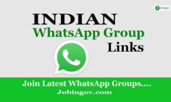 Indian WhatsApp Group Links 2022