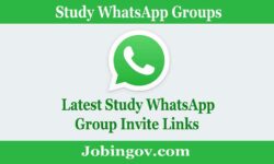Study WhatsApp Group List: Join Active Group