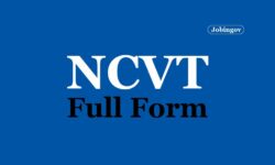 NCVT Full Form and Complete Details