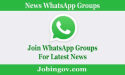900+ News WhatsApp Group Links List