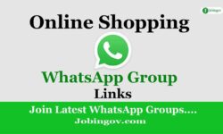 Shopping WhatsApp Group Links 2022