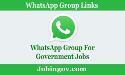 Govt Job Related WhatsApp Group Links