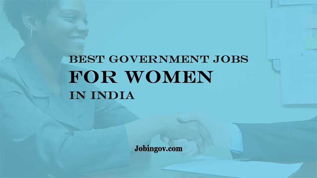 best-government-jobs-for-women-in-india