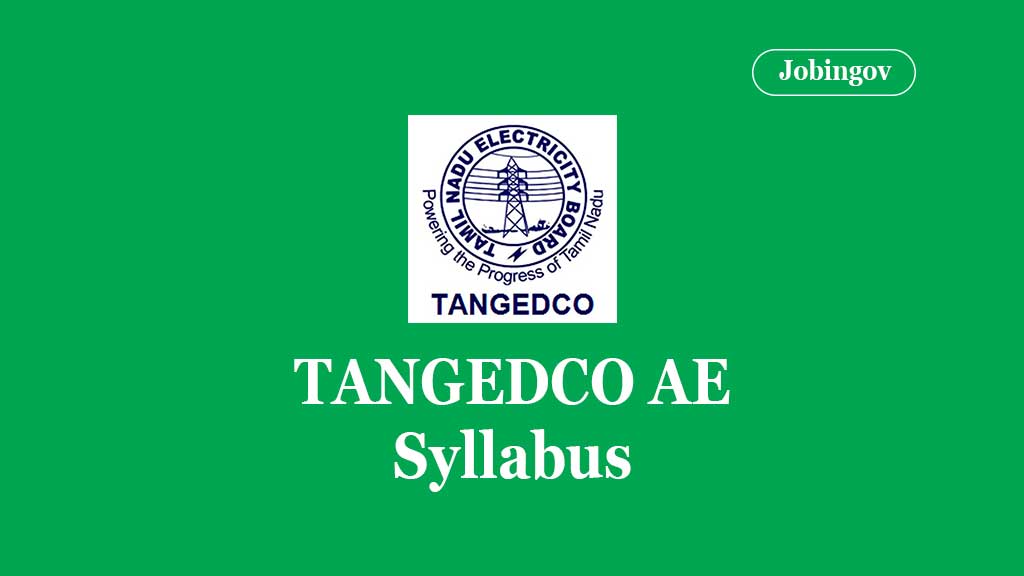 tangedco-assistant-engineer-syllabus