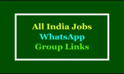 Active All India Job WhatsApp Group Links 2025