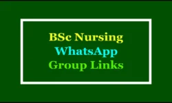 Active BSc Nursing WhatsApp Group Links 2025