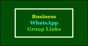 business whatsapp groups