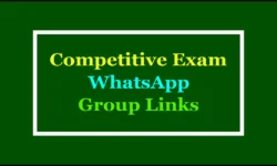 Active Competitive Exam WhatsApp Group Links 2025