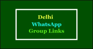 delhi whatsapp groups