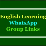 english learning whatsapp groups