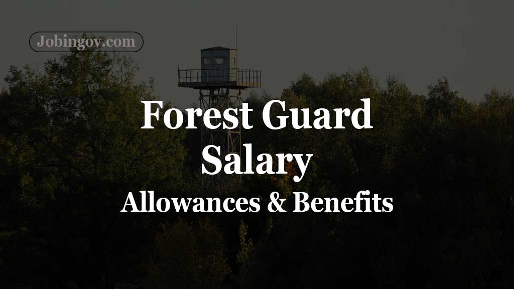 forest-guard-salary-allowances-and-facilities-2023