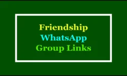 Active Friendship WhatsApp Group Links 2025