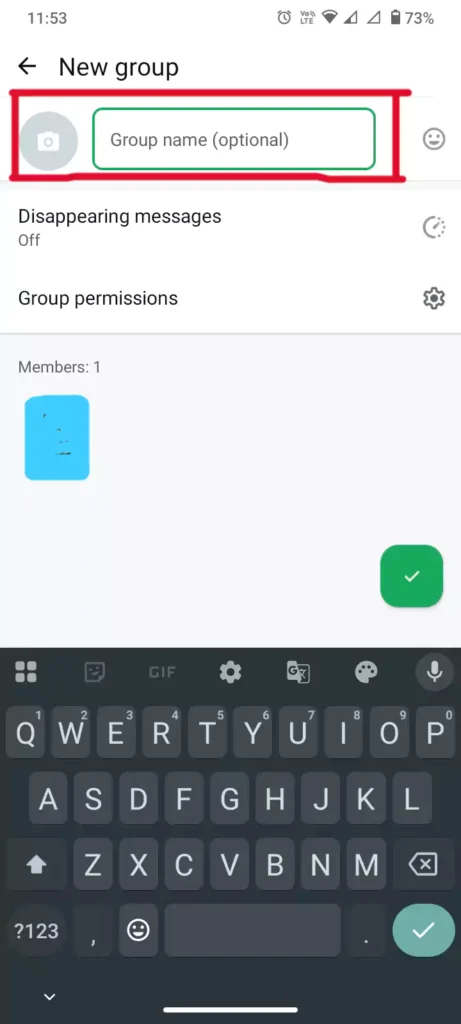 group name