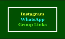 Active Instagram WhatsApp Group Links 2025