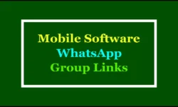 Active Mobile Software WhatsApp Group Links 2025