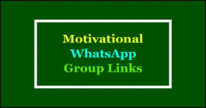 motivational whatsapp groups