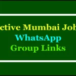 mumbai job whatsapp group