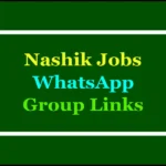 nashik jobs whatsapp groups