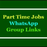 part time jobs whatsapp groups