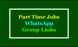 Active Part Time Jobs WhatsApp Group Links 2025