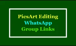 Active PicsArt Editing WhatsApp Group Link 2025