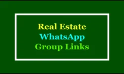 Active Real Estate WhatsApp Group Links 2025