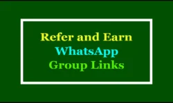 Active Refer and Earn WhatsApp Group Links 2025