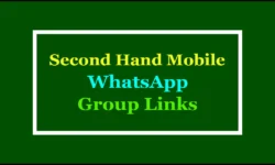 Active Second Hand Mobile WhatsApp Group Links 2025