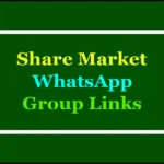 share market whatsapp groups