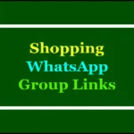 shopping whatsapp groups