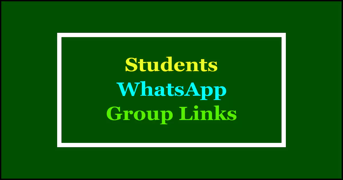 99+ Active Students Whatsapp Group Links 2025