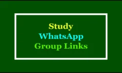 Active Study WhatsApp Group Links 2025