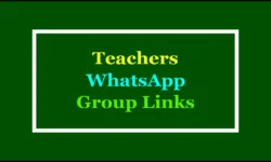 Active Teachers WhatsApp Group Links 2025