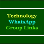 technology whatsapp groups