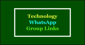 technology whatsapp groups