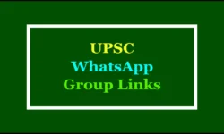 Active UPSC WhatsApp Group Links 2025